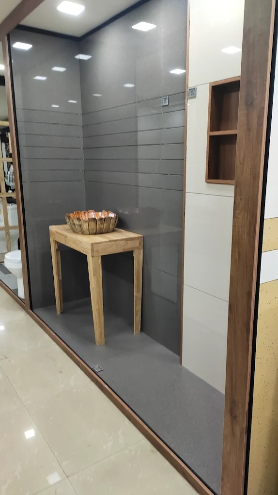 Rustic clay cooling tiles